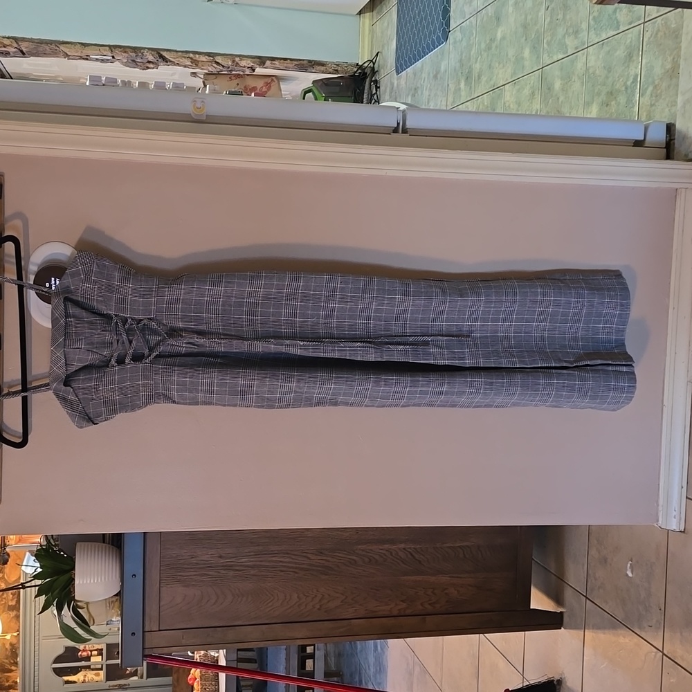 Plaid Jumpsuit Forever 21 NWT XS